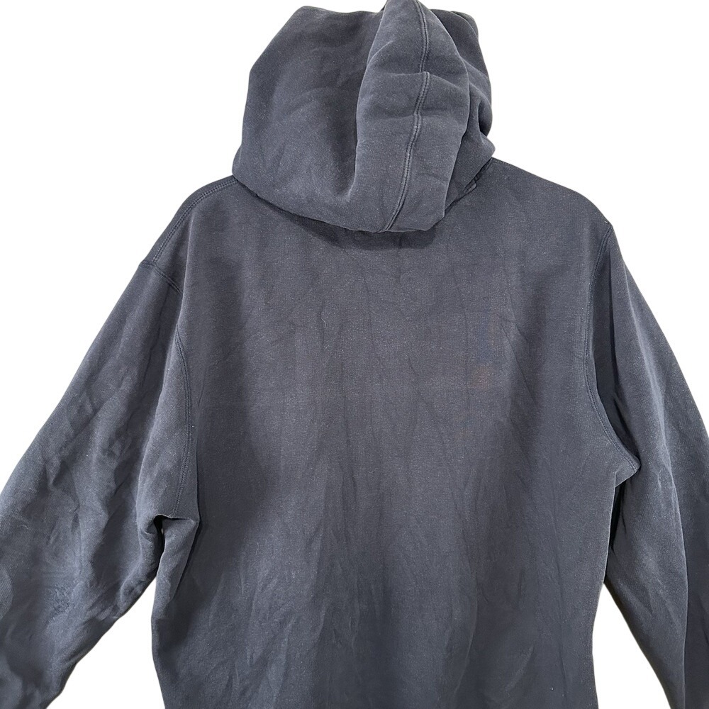 Nike SB Pullover Hoodie Mens Large Navy Blue Gradient Logo - Picture 4 of 12